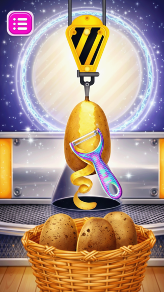 Potato Fries Chips Maker Game: Chips Factory Games screenshot 6