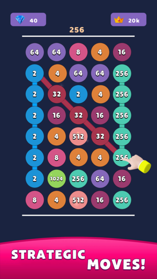 Merge Number Puzzle Games: Number Match Game screenshot 3
