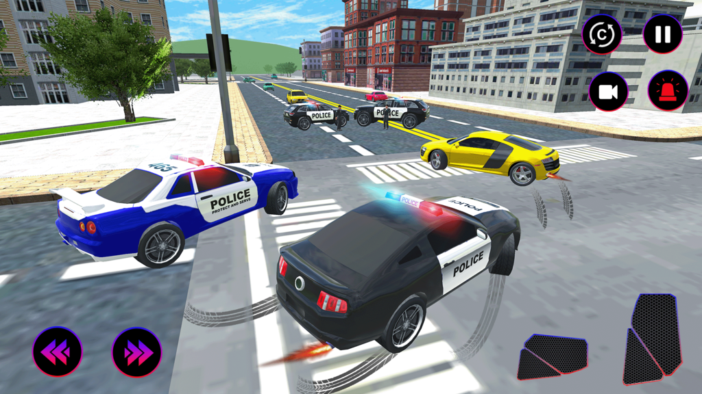 Police Car Simulator Game: Criminal Case screenshot 2