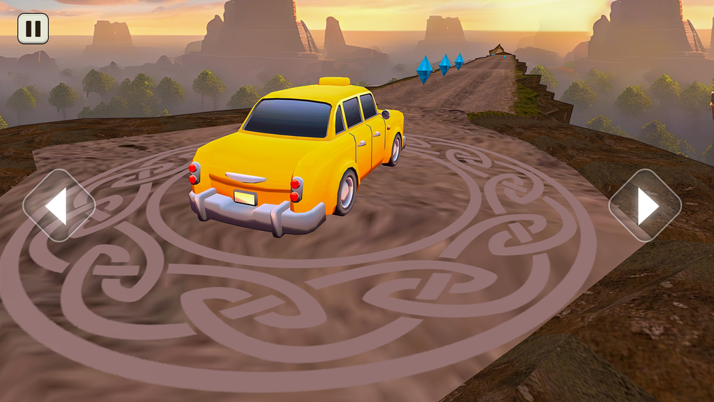 Sky Invader: Impossible Vehicle Stunt Racing Game screenshot 5
