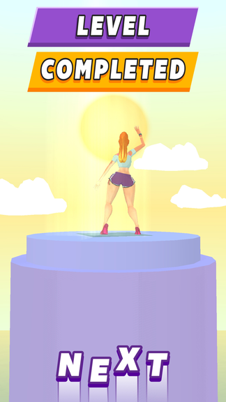 Jumping Dancing Girl Game screenshot 3
