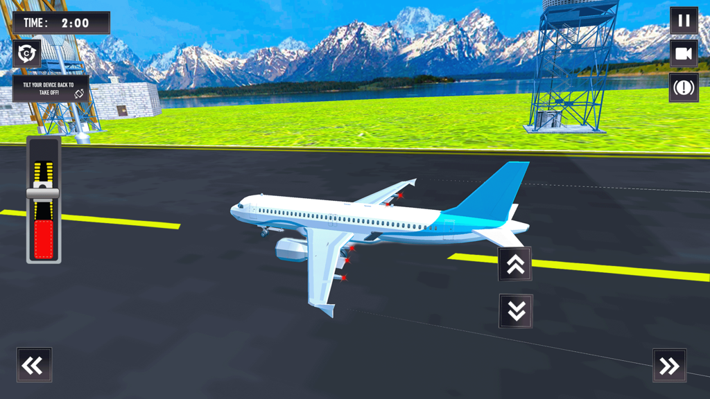 Airplane Simulator Game: Plane Games screenshot 1