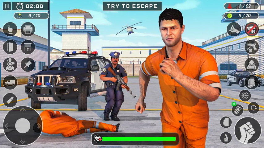 Prison Escape Jail Break Game gameplay screenshot 1