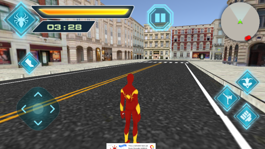 Marvels Flying Superhero Spider Man Game featured gameplay