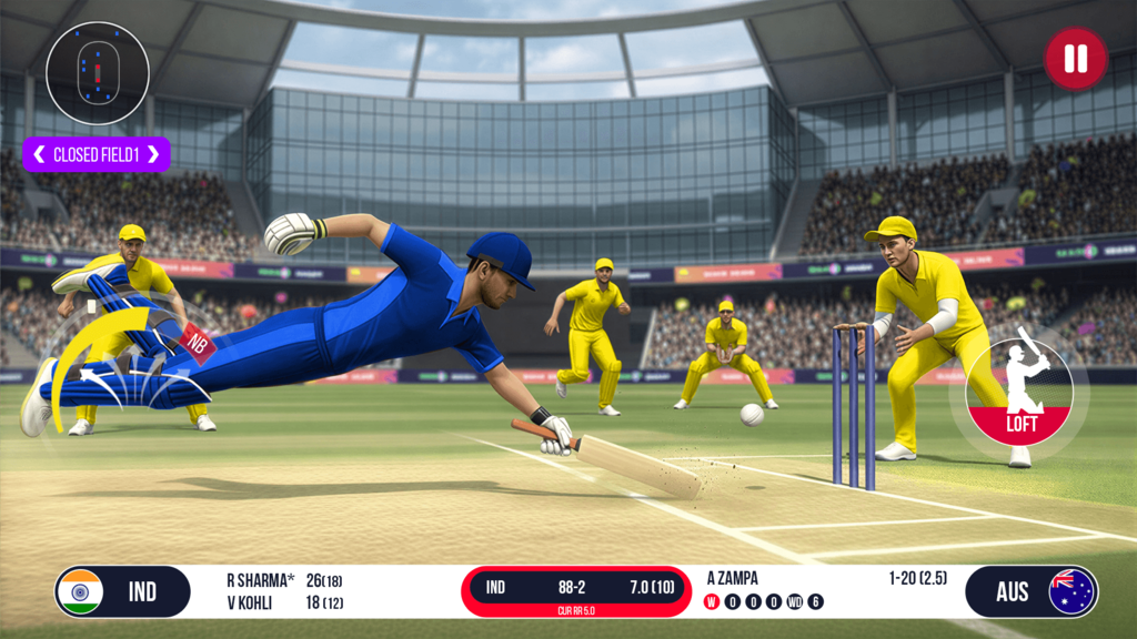 Cricket World Championship Game: World Cup screenshot 2