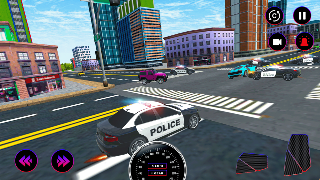 Police Car Simulator Game: Criminal Case screenshot 3