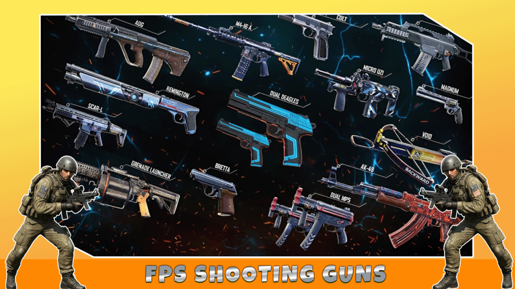 Shadowgun War Shooting Game screenshot 1