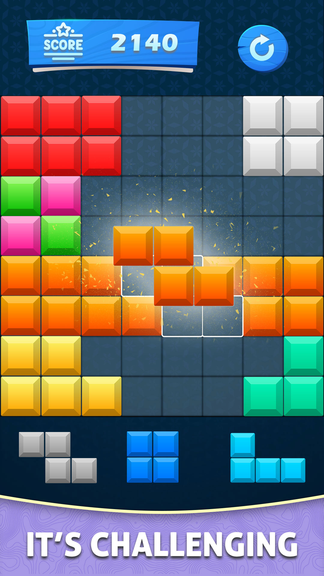 Block Puzzle: Block Blast Game – Puzzle Casual 3D screenshot 2
