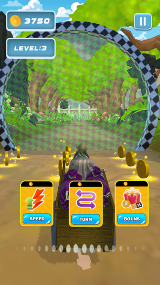 Horse Kart Runner Game: Jungle Safari screenshot 3