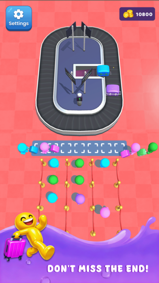 Baggage Sorting Puzzle Game: Airport Games screenshot 2