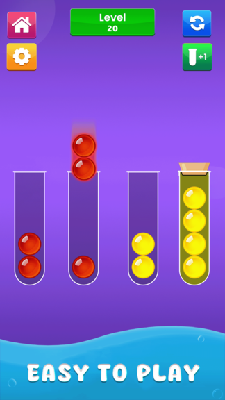 Color Water Sort Game: Ball Games screenshot 2