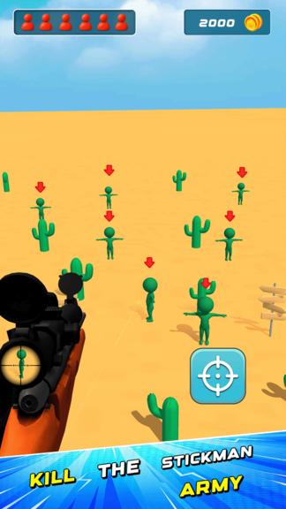 Stickman Sniper Shootor Game: Shooting Games screenshot 5