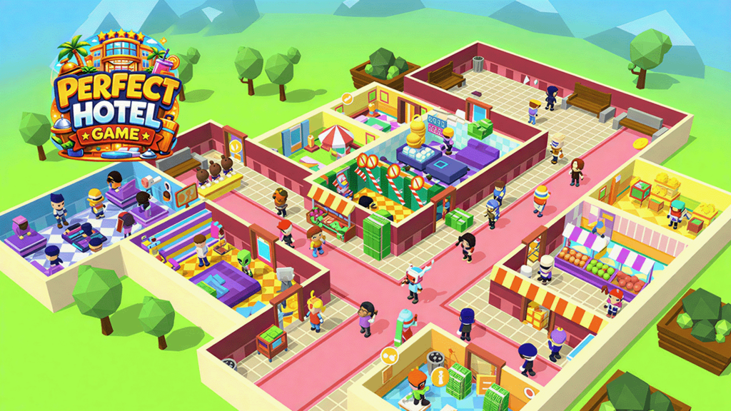 Hotel Empire Tycoon Game: Hotel Rush screenshot 1