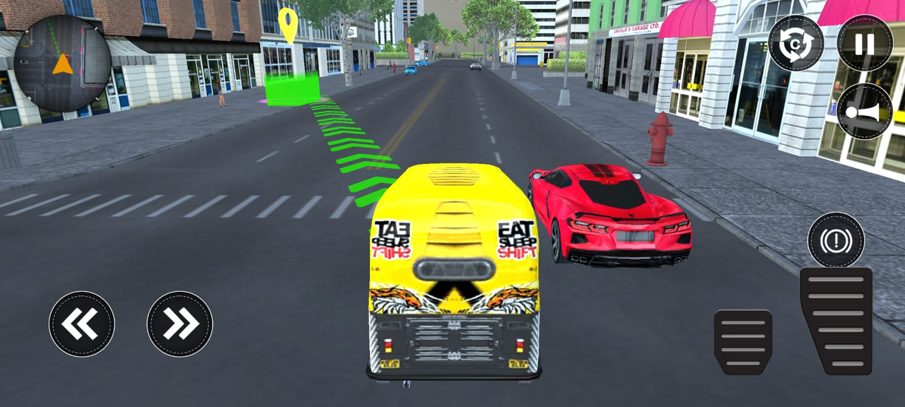 City Tuk Tuk Rickshaw Game: Auto Games screenshot 8