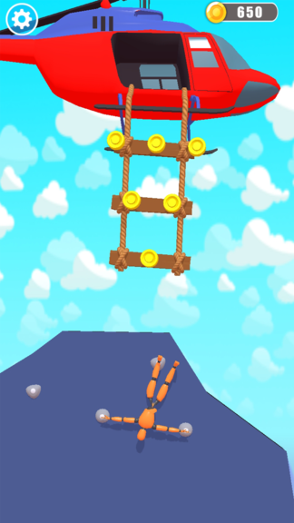 Robot Jumping Climb: Rig Guy Pull Jumping screenshot 4