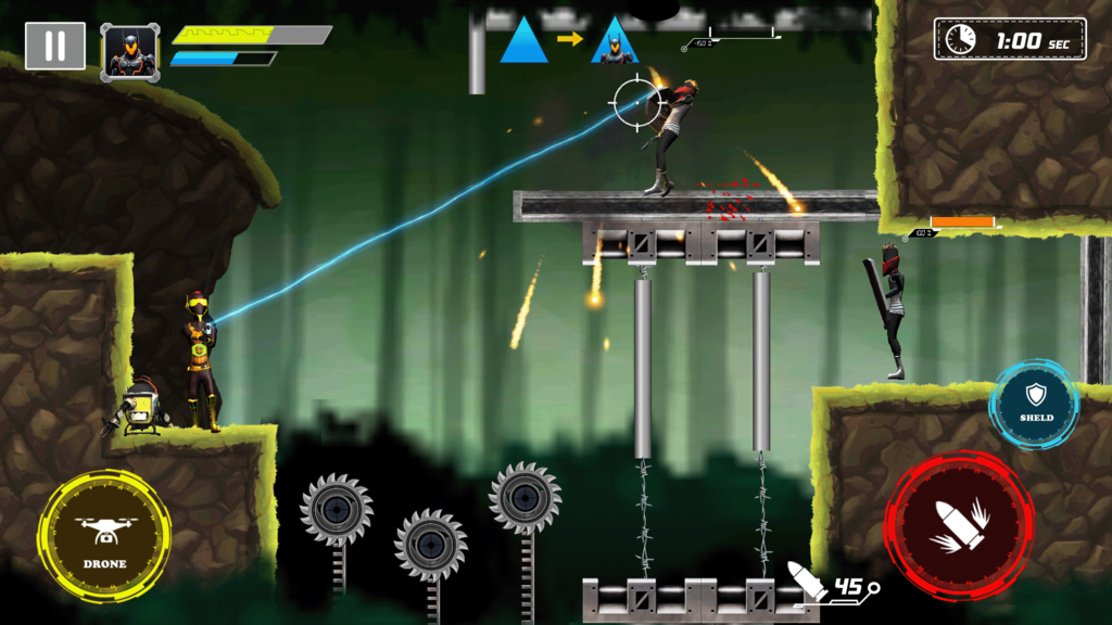 Legends Stickman Hunter Shadow Game screenshot 3