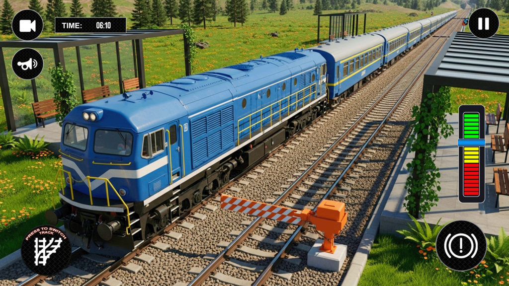 Railways Train Simulator Game: Train Games screenshot 4
