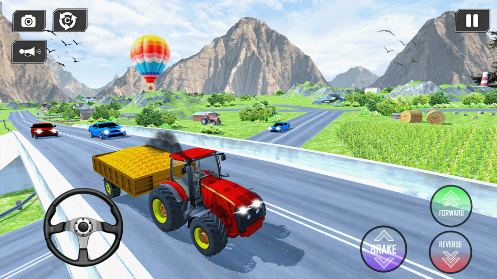 Tractor Parking Game: Tractor Driving screenshot 4