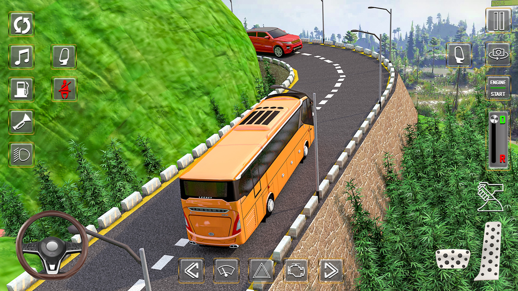 Real Bus Driving Simulator: 3D Bus Games screenshot 1