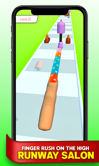 Nail Run: Bridge Stake Runner – Bridge Girl Game screenshot 5
