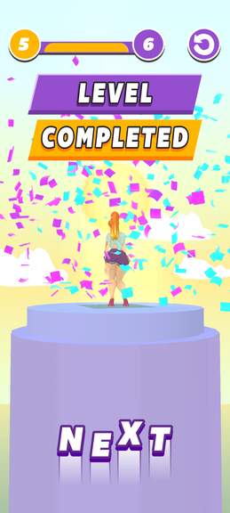 Jumping Dancing Girl Game screenshot 6