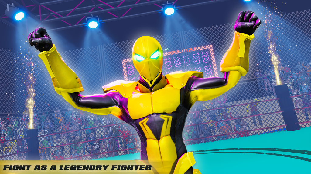 Superhero Ninja Fighting Game: Robot Superhero screenshot 3