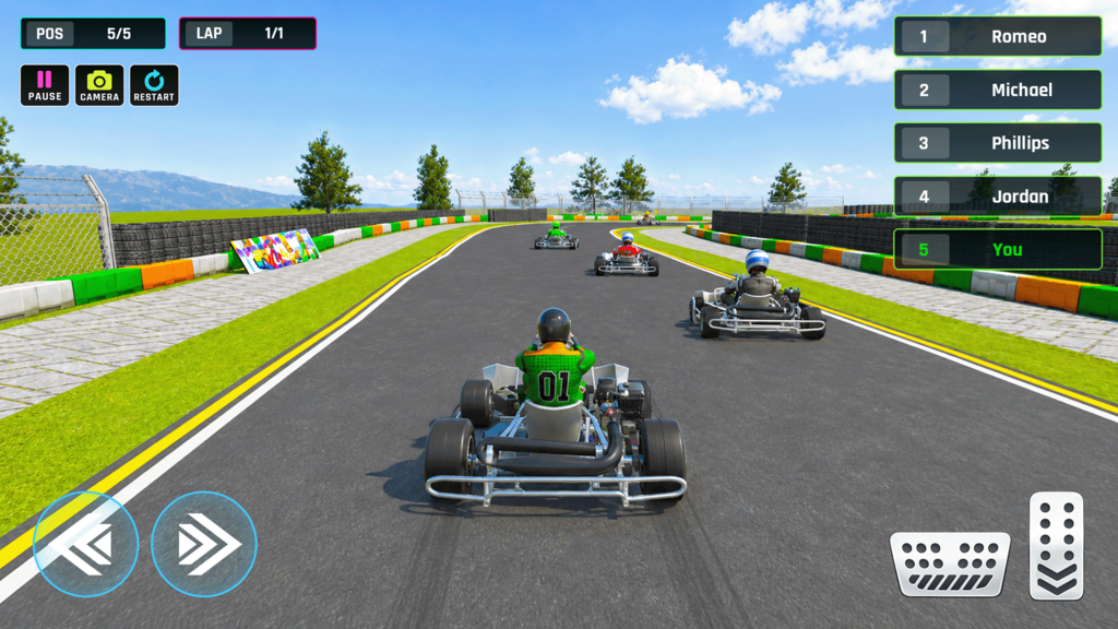 Go Kart Racing Game 3D: Car Driving Games screenshot 5