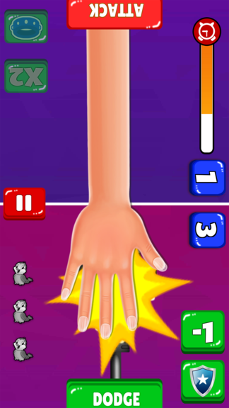 Two Player Red Hands Game screenshot 3