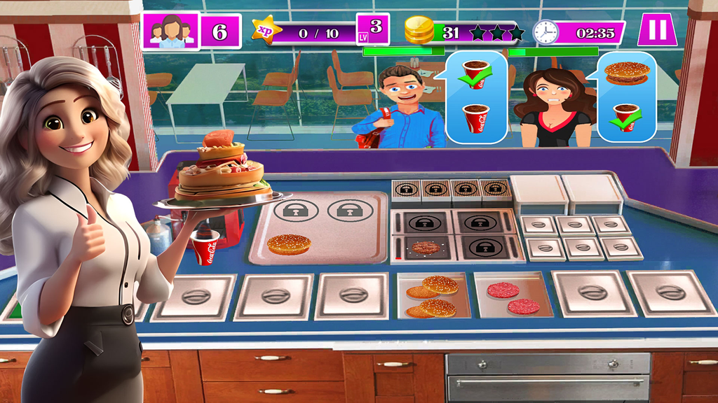 Restaurant Cooking Home: Kitchen Crush Madness screenshot 4