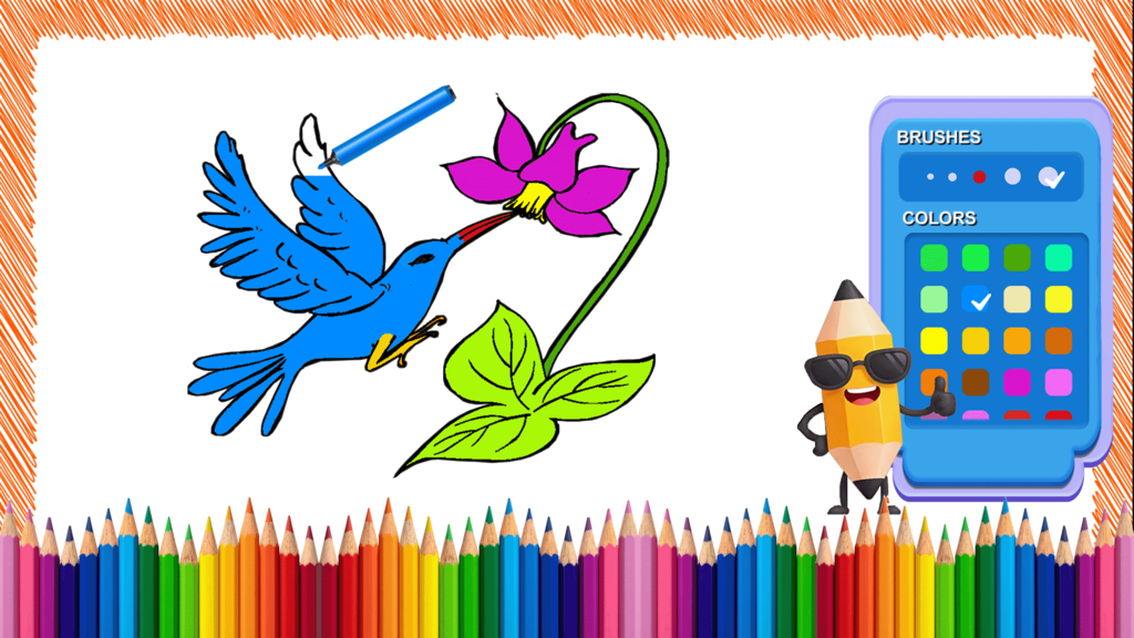 Coloring Book Games: Paints Game screenshot 5