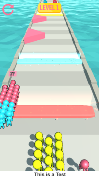 Crowd Pusher Joy - Magic Carnival Game gameplay screenshot 4