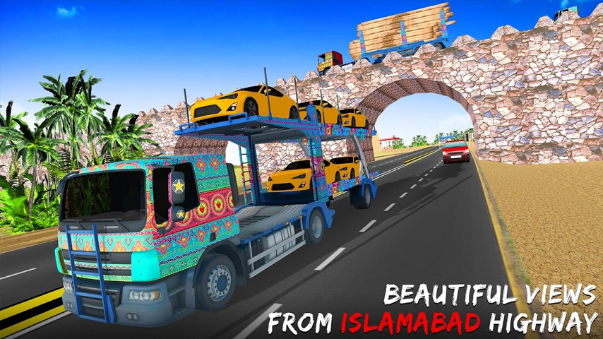 Pak Truck Driver Simulator Offroad Truck Games gameplay screenshot 1