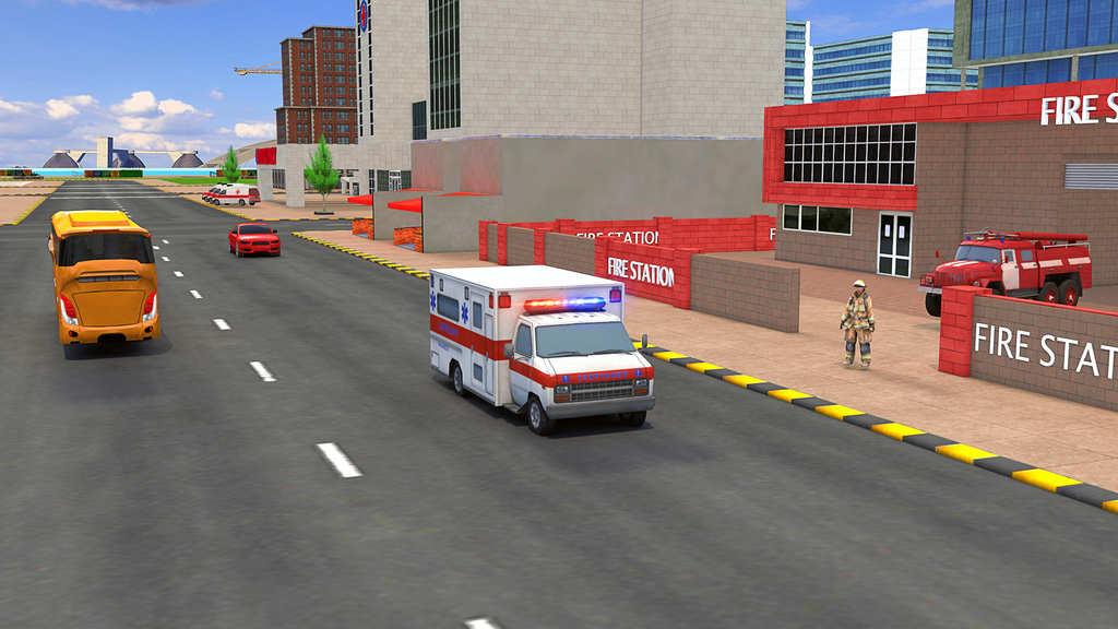Ambulance Simulator: Doctor Hospital Game screenshot 5