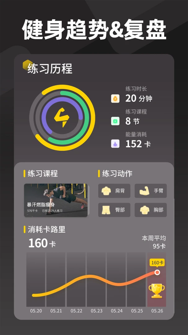 硬汗健身应用截图
