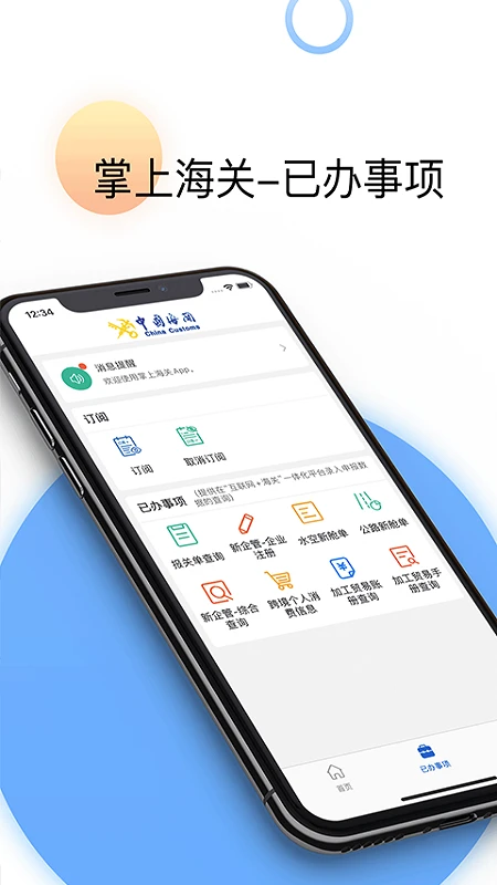 掌上海关截图